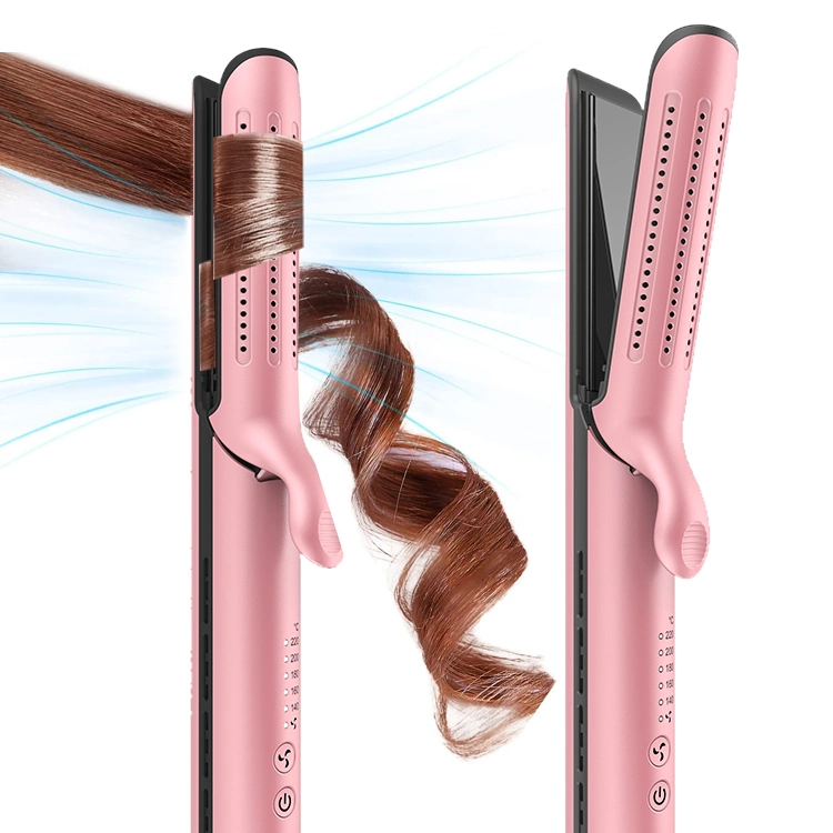 Professional Salon Equipment 2 in 1 Twist Hair Curler and Straightener